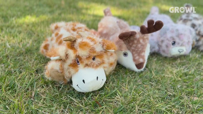 Dog Toy - Snugglez - Leopard Plush Dog Toy