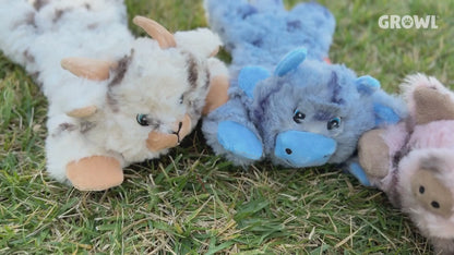 Dog Toy - Cuddlerz - Cow Plush Dog Toy