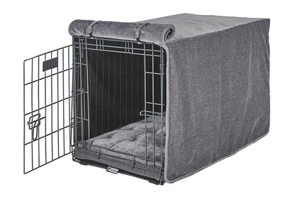 2 Piece Set - Pumice - Mattress and Crate Cover - Sold Without Crate