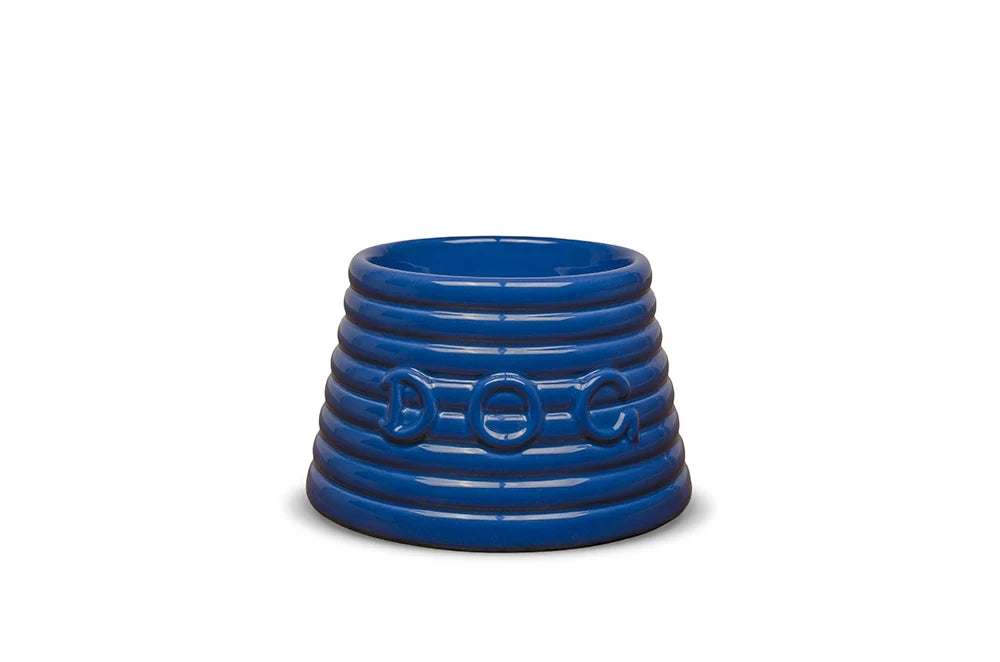 Bauer Pottery - Ringware Dog Bowl - 4 Color Options