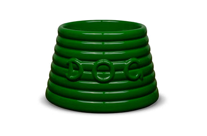 Bauer Pottery - Ringware Dog Bowl - 4 Color Options