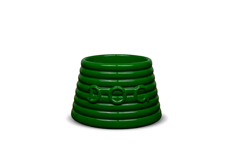 Bauer Pottery - Ringware Dog Bowl - 4 Color Options