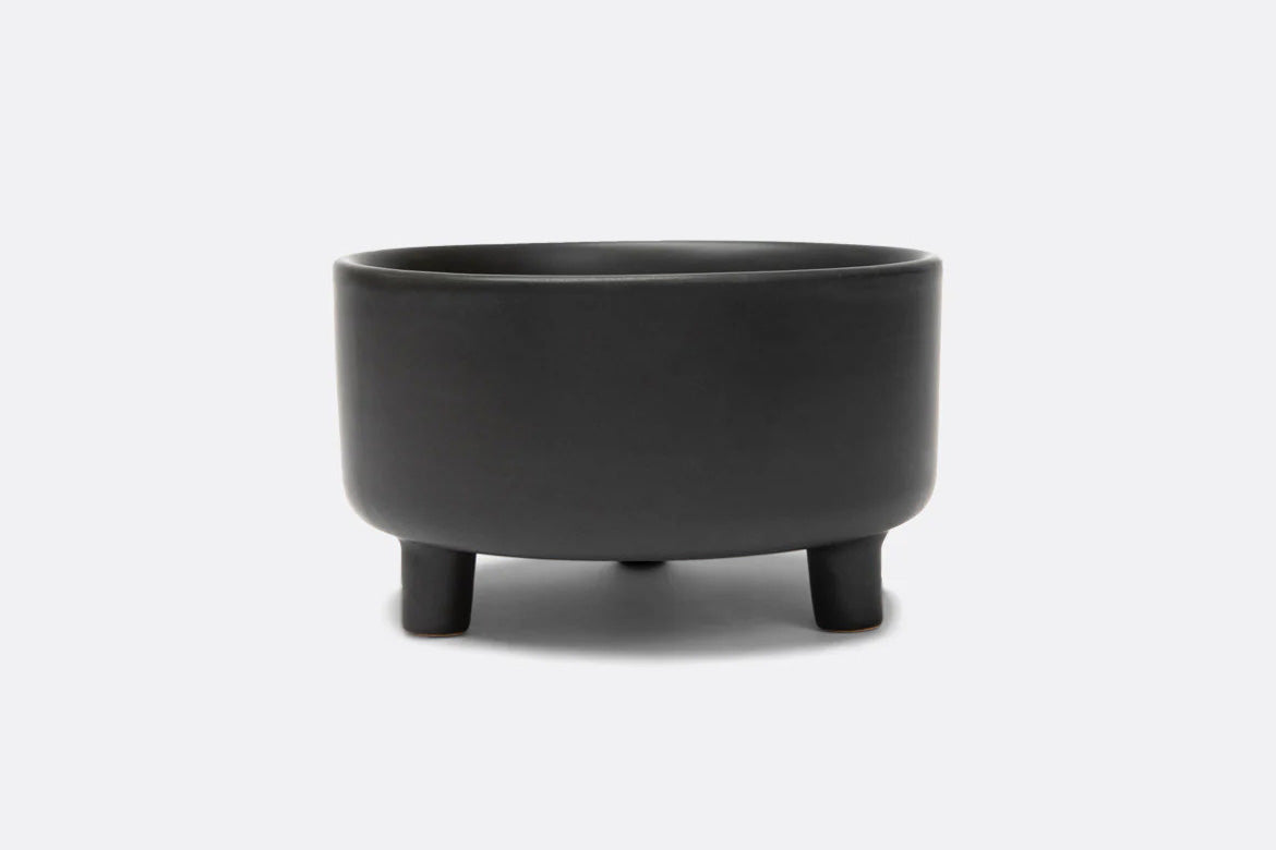 Footed Ceramic Dog Bowls - 2 Sizes