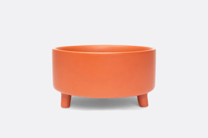 Footed Ceramic Dog Bowls - 2 Sizes