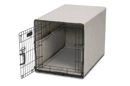 3 Piece Set - Crate Cover, Pillow & Bumper - Tan - Sold Without Crate