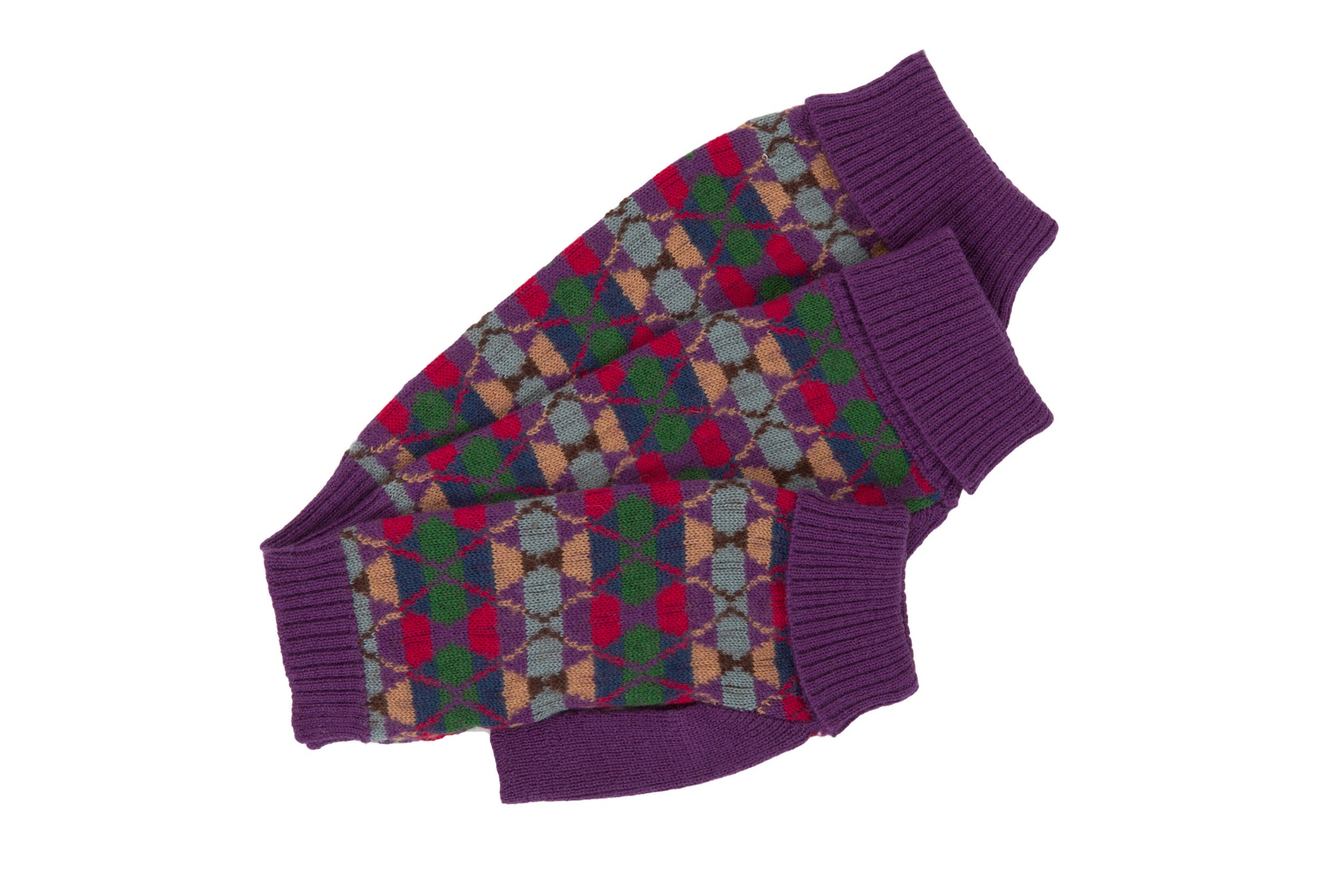 Wool Dog Sweater - Highlands Purple