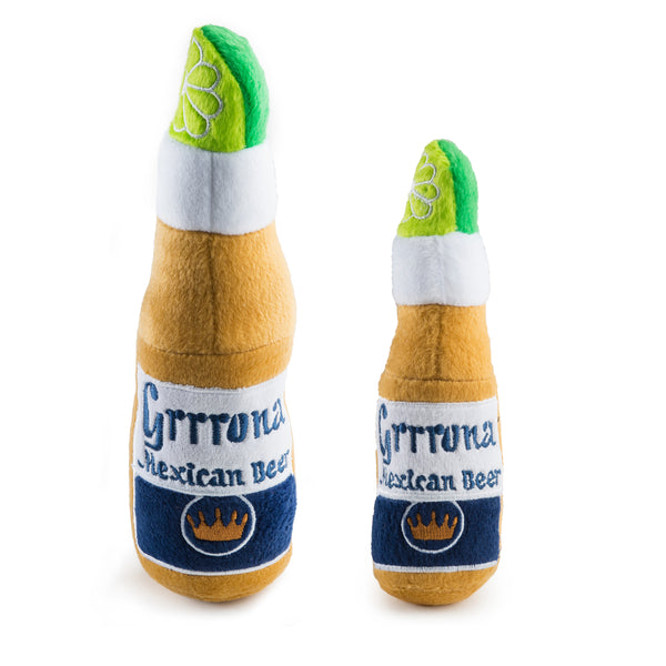 Grrrona Mexican Beer Plush Toy - Dog Toy