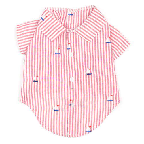 Dog Shirt - Red Stripe