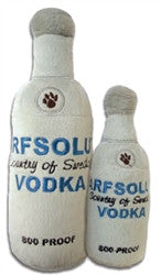 Arfsolut Vodka - Dog Toy - Squeaker Toy - 2 Sizes
