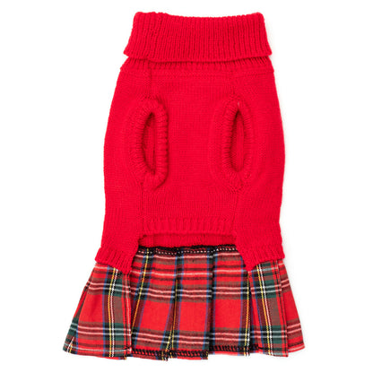 red plaid dog dress Amazon.com : cyeollo Dog Dress Plaid Christmas Holiday Theme Girl Pet Clothes with Bowtie Doggie Outfits Festival Dog Dresses for Small Dogs : Pet Supplies