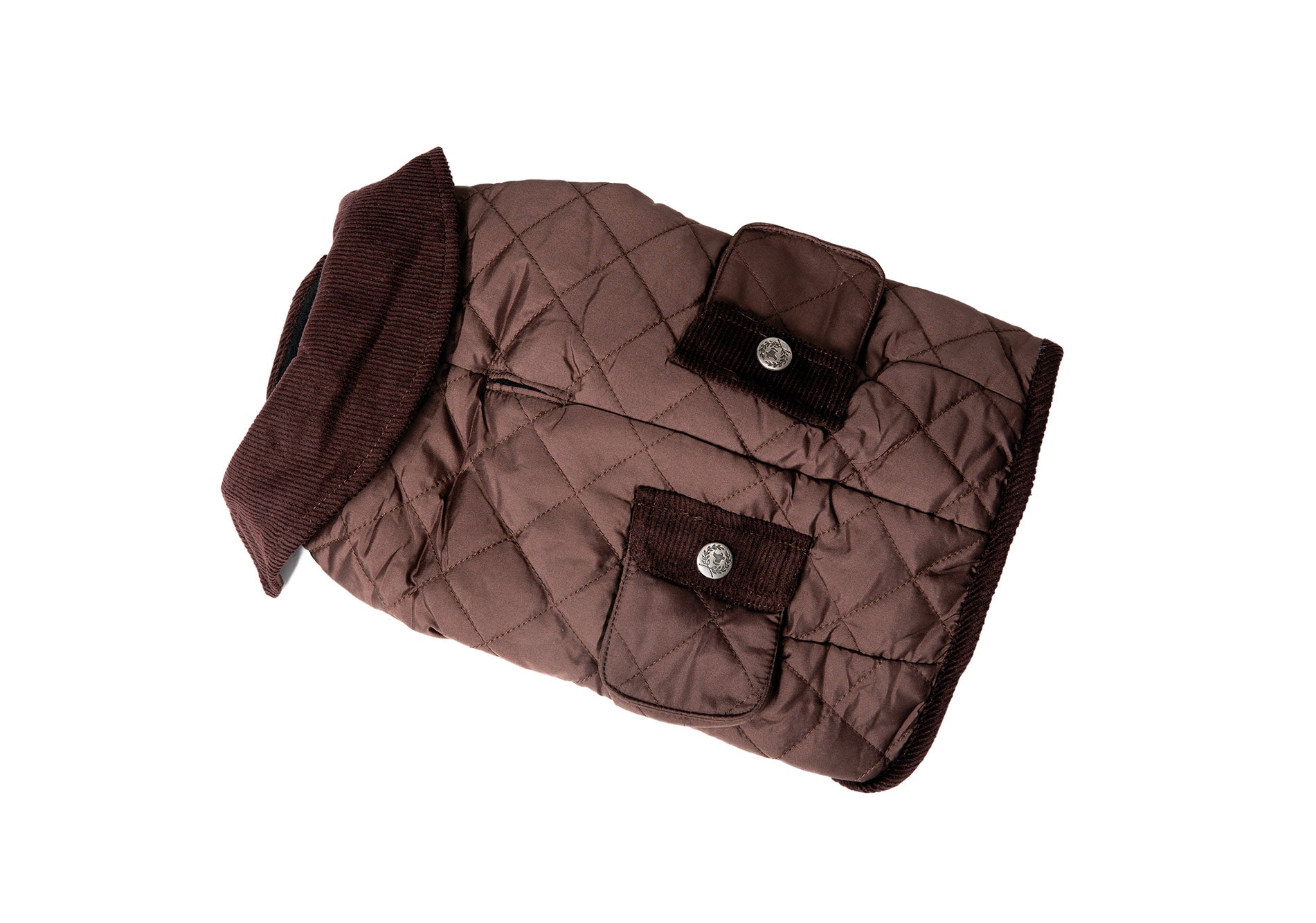 Chewy V Dog Coat - Brown – SchnauzerCouture