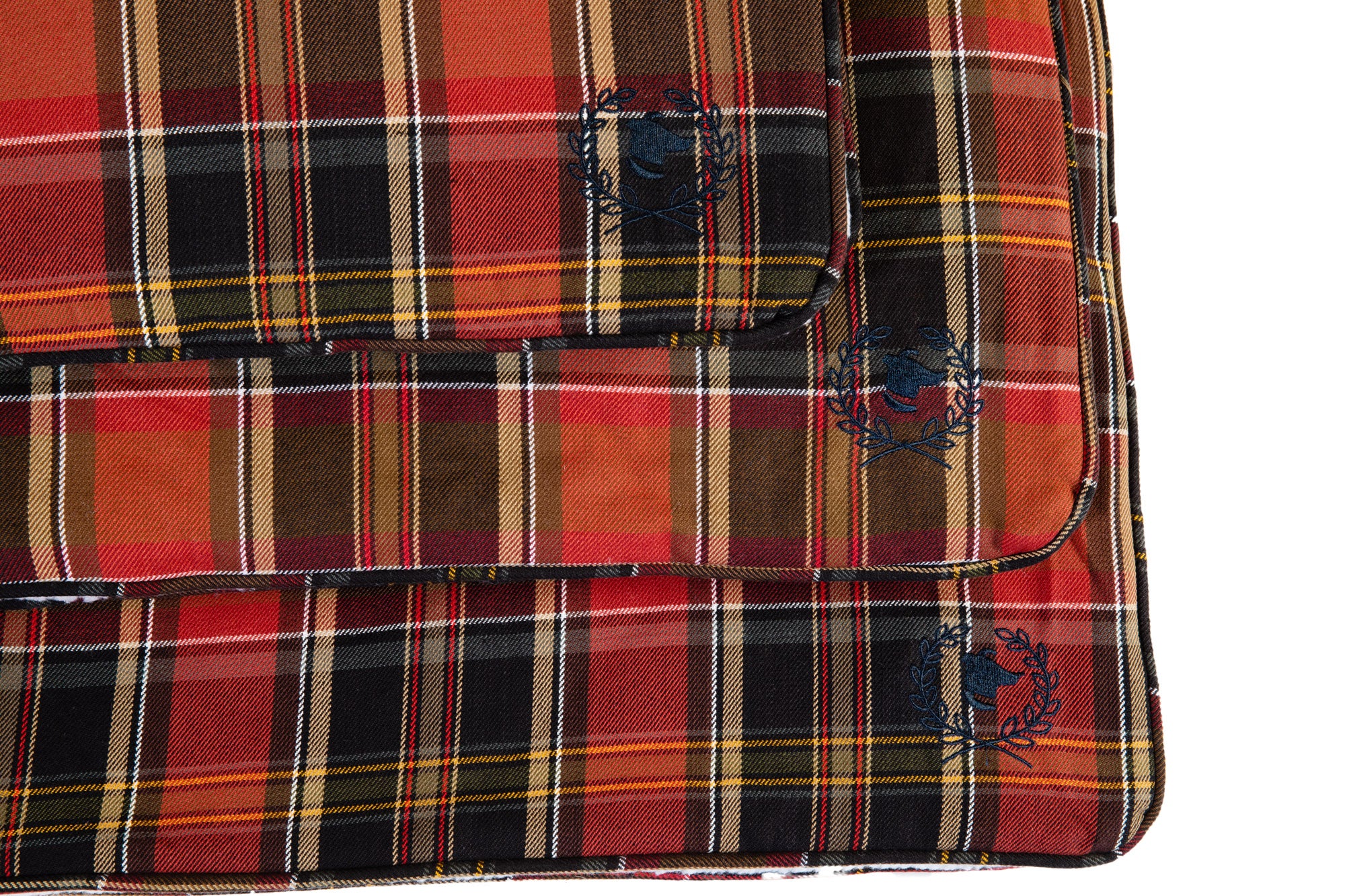 Canine Styles - Crate Mat - Maclaughlin Red Plaid
