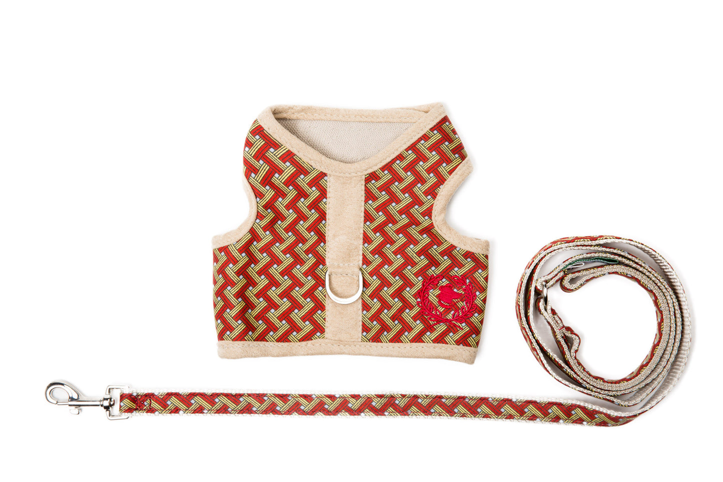 CS Designer Collection - Dog Harness Vest- Sherpa LINED Body - Lead Additional-3 Color Options