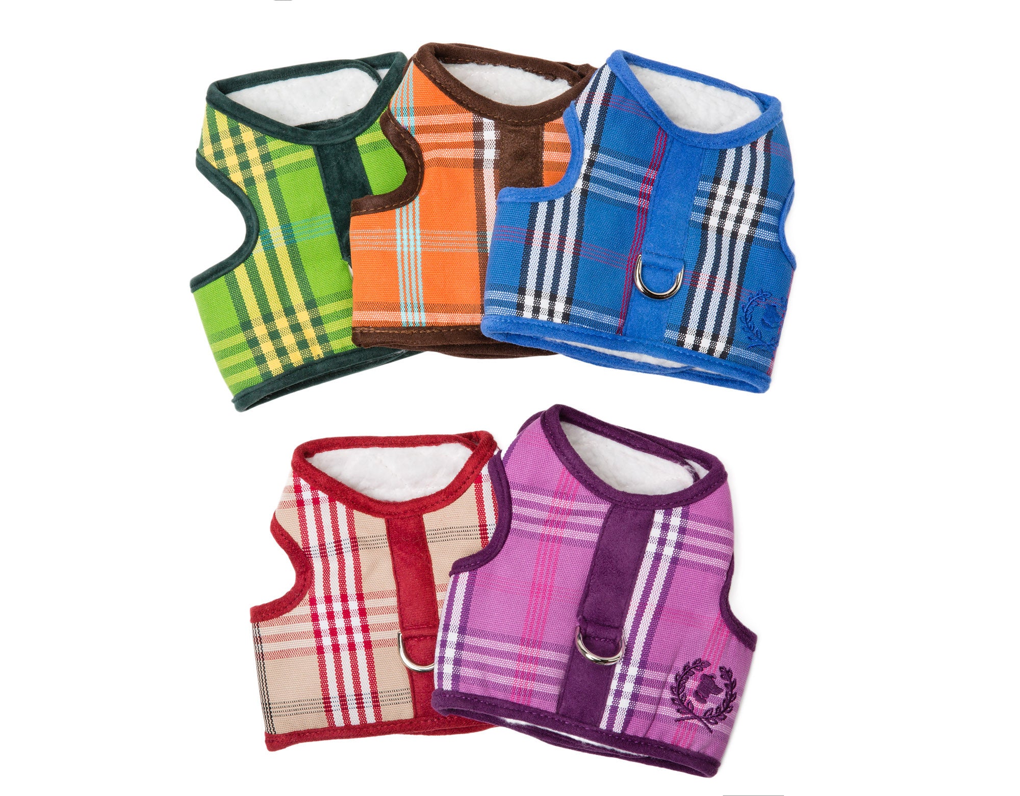 Signature Collection - Dog Body Harness Vest  - SHERPA LINED - Lead Additional/4 Color Options