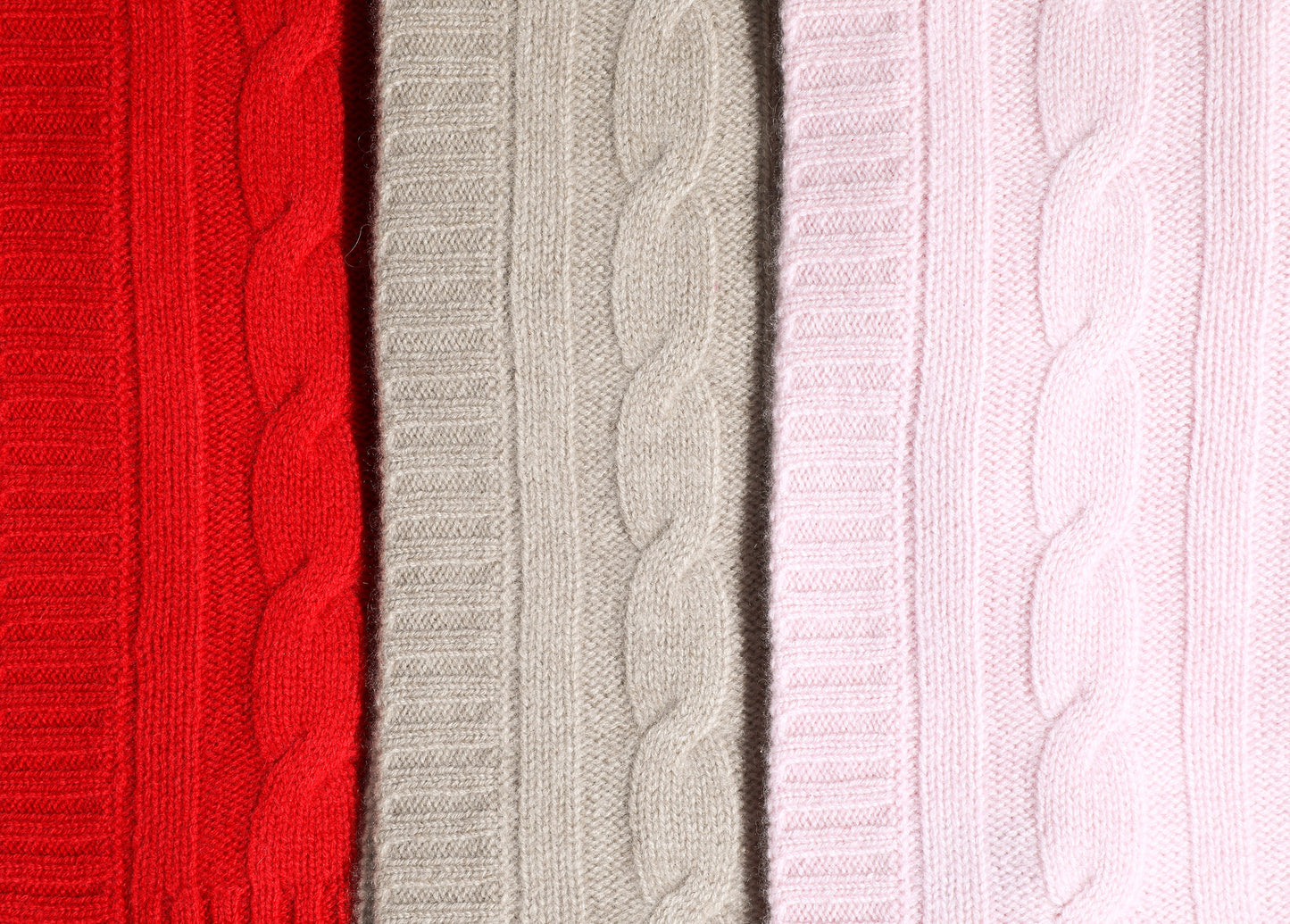 Cashmere Blanket - Red & Pink - Dog Blanket - 2 Color Options