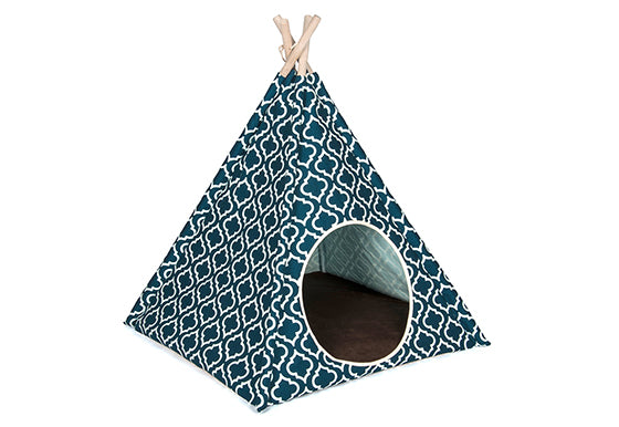Canvas Dog Teepee - 4 Color Options
