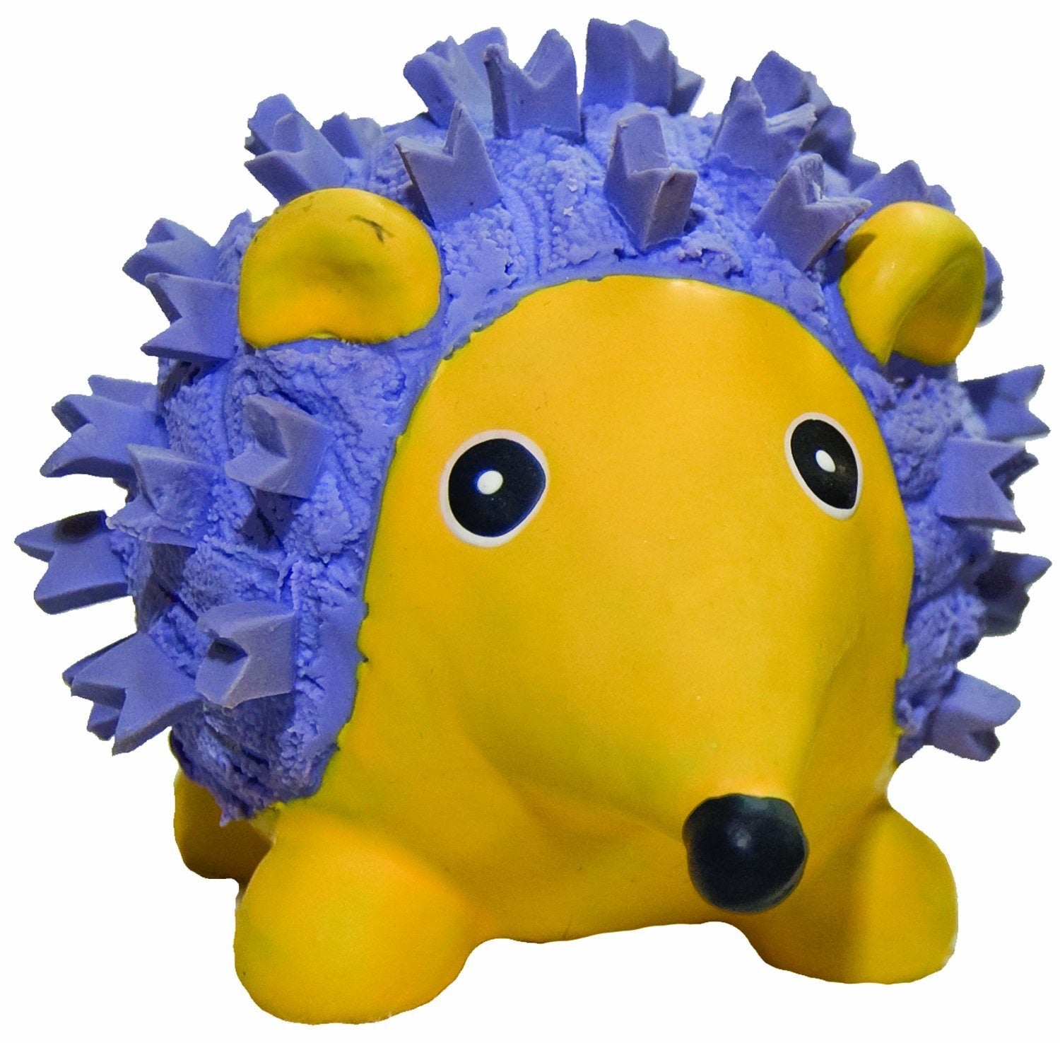 Multipet Hedgehog Vegetable Rubber Assorted Dog Toy