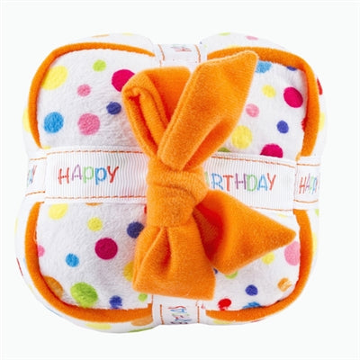 Happy Birthday Gift Box Toy - Dog Toy