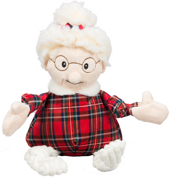 Holiday - Mrs. Claus Knottie with Tartan Plaid