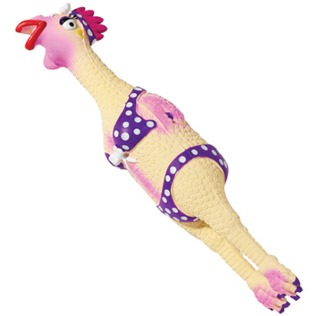 Chicken Toy - Dog Toy - Loud Squeaker - Henrietta