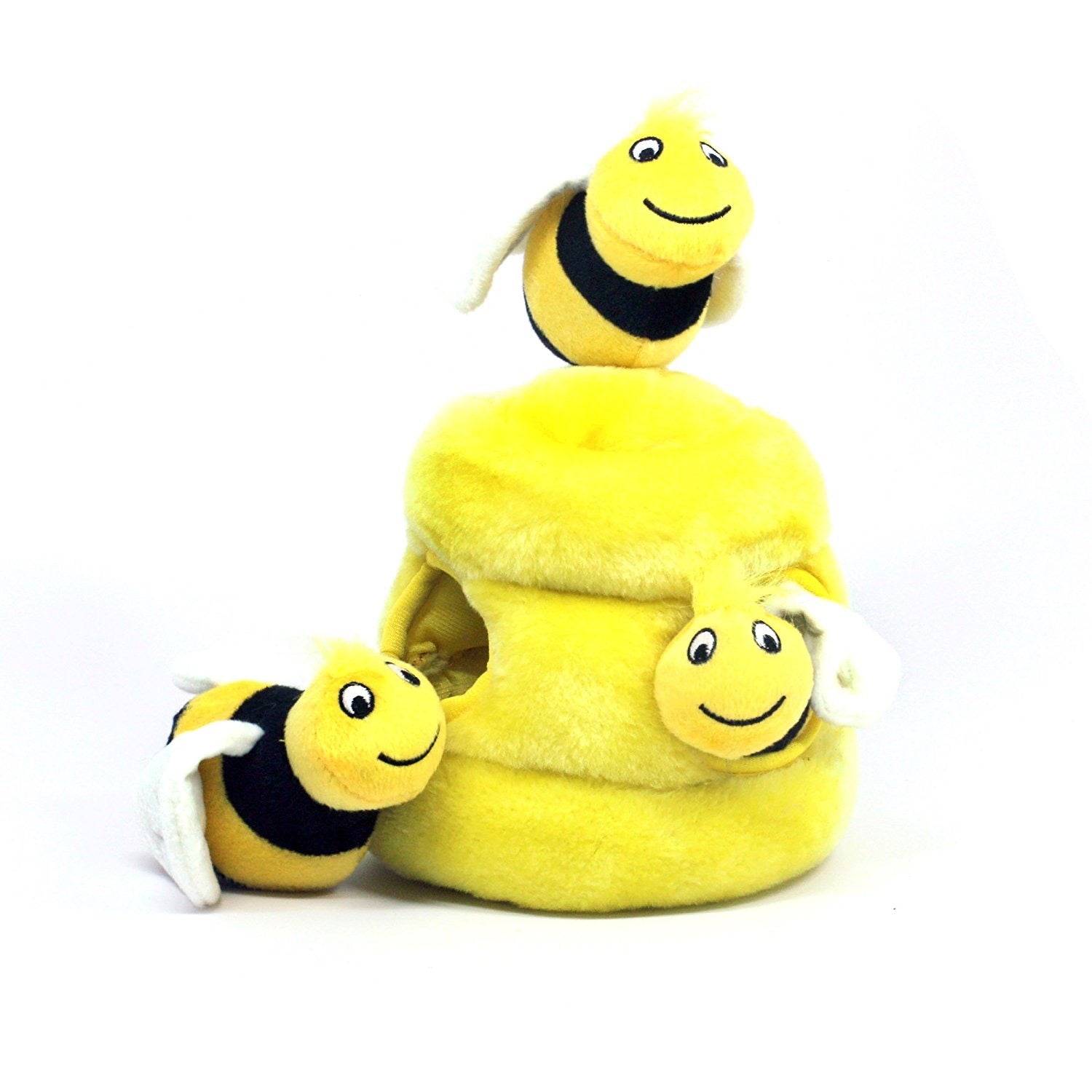 Plush Toy -Interactive Toy - Hide-A-Bee - Dog Toy - Dog Puzzle