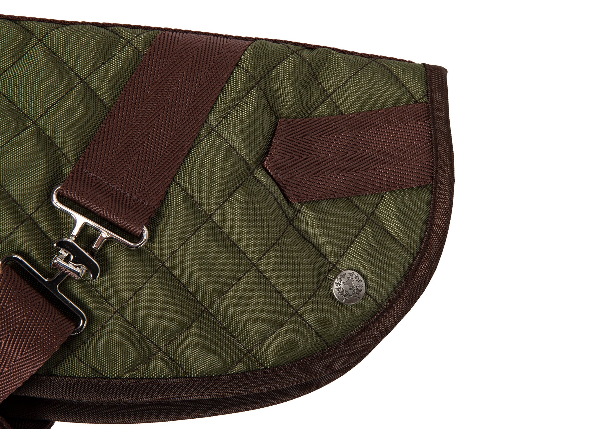 Dog Coat Navy or Brown Quilted Horse Blanket CanineStyles est 1959