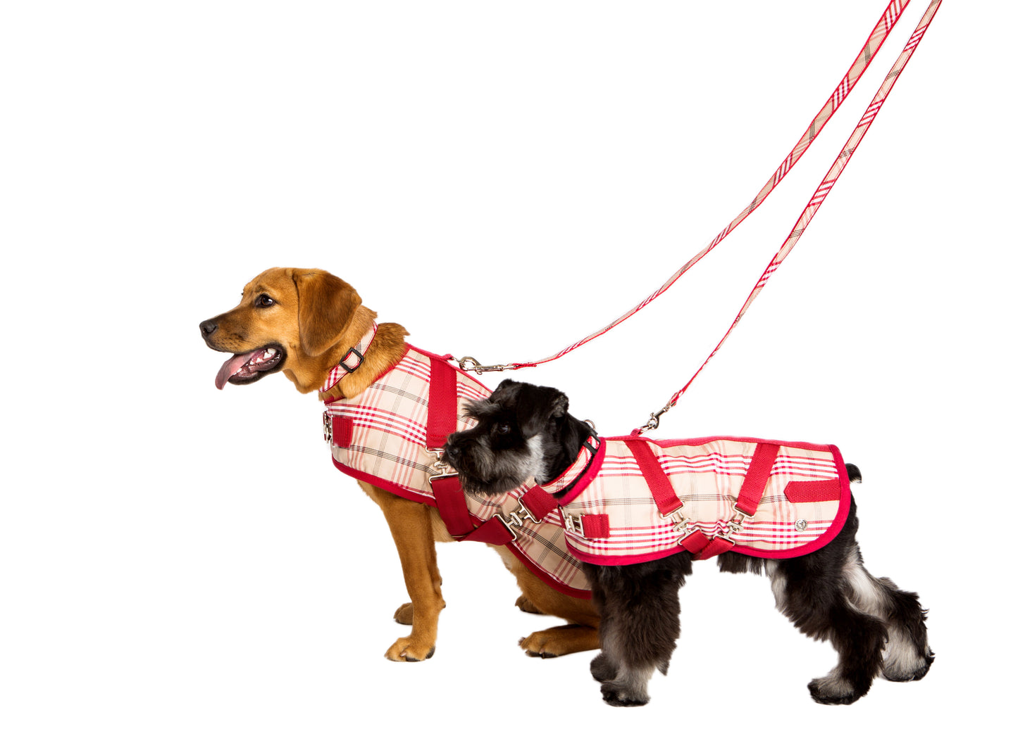 Dog Coat Red Horse Blanket, Signature Plaid CanineStyles est