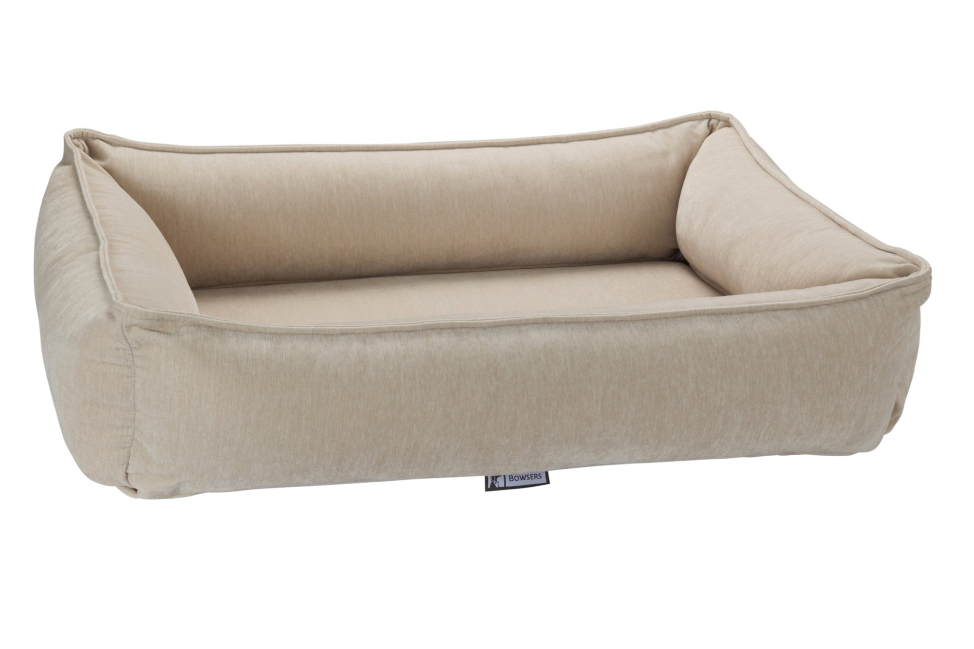 Beige sales dog bed