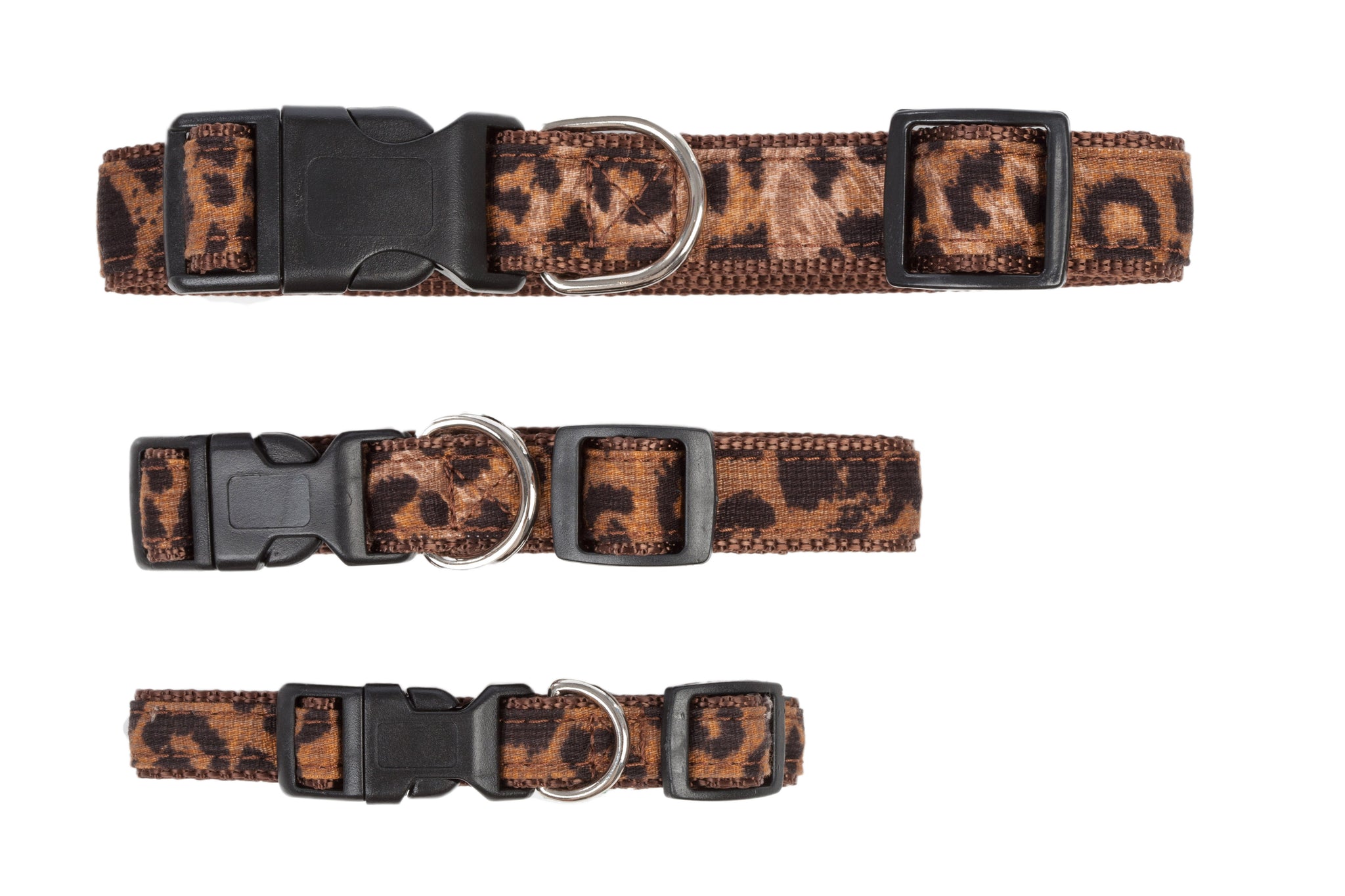Signature Collection - Dog Collars, Harnesses & Leads - Leopard Cotton