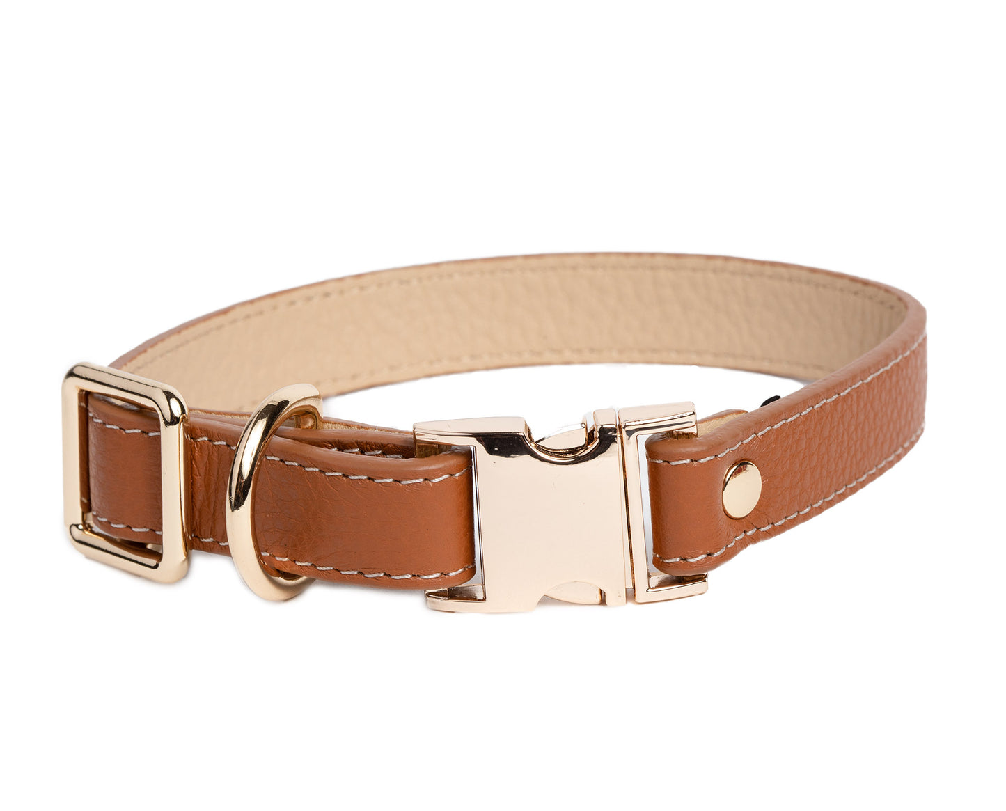 Dog Collar - Canine Styles Fine Leather Buckle Collar - 3 Color Options