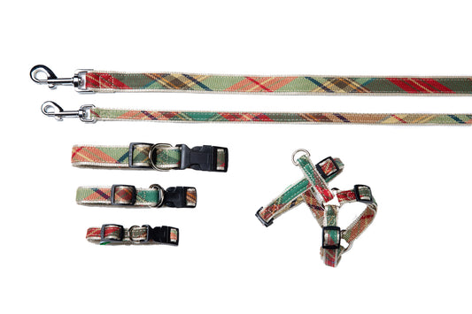 CS Designer Collection - Dog Collars, Harnesses & Leads - Ivy League Plaid