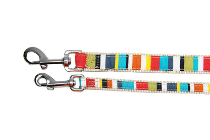 Designer Collection - Collar, Harness, & Lead - Reef Stripe
