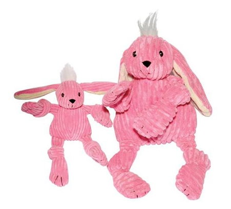 Knotties Pink Bunny Toy - Dog Toy - 2 Sizes