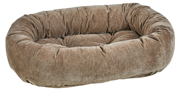 Microvelvet - Donut Bed - Bark - Dog Bed