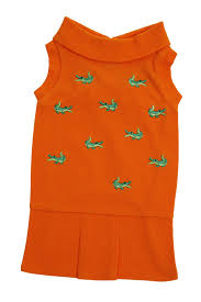 Dog Clothes | Pink Polo & Orange Tennis Dress